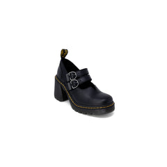 Sandalia de cuero negra Dr. Martens