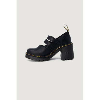 Sandalia de cuero negra Dr. Martens