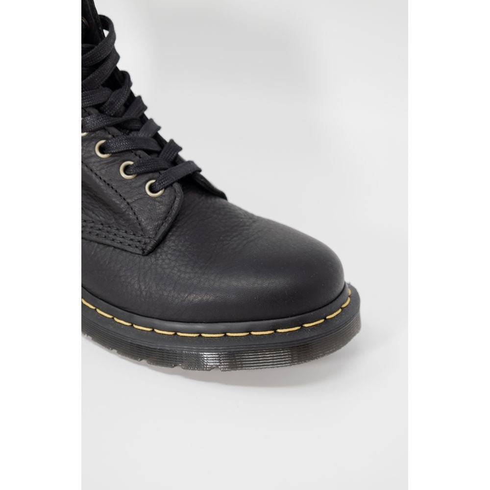 Bota de cuero negra Dr. Martens