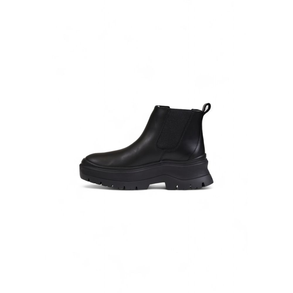 Bota de cuero negra Timberland