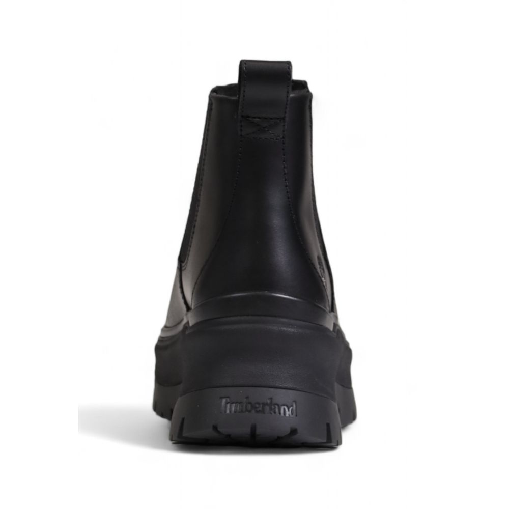 Bota de cuero negra Timberland