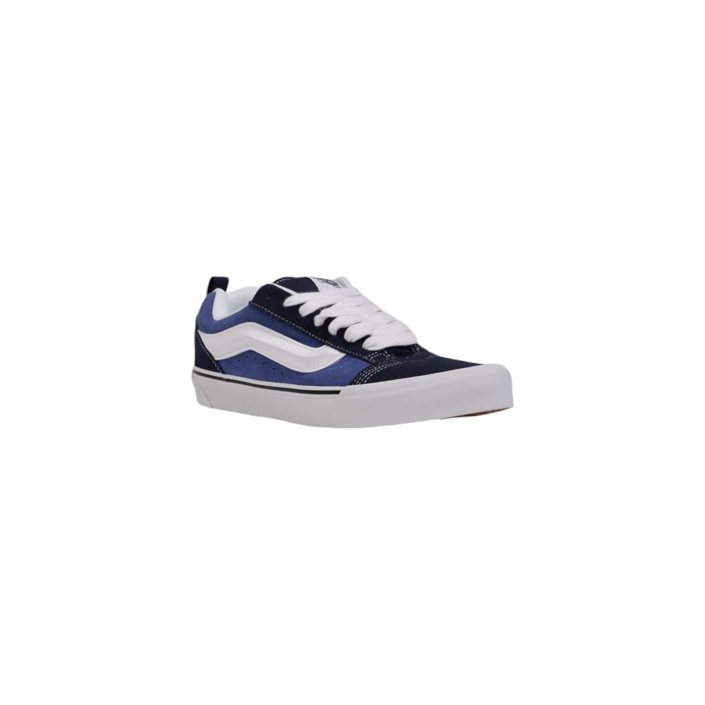 Zapatillas de cuero azul Vans