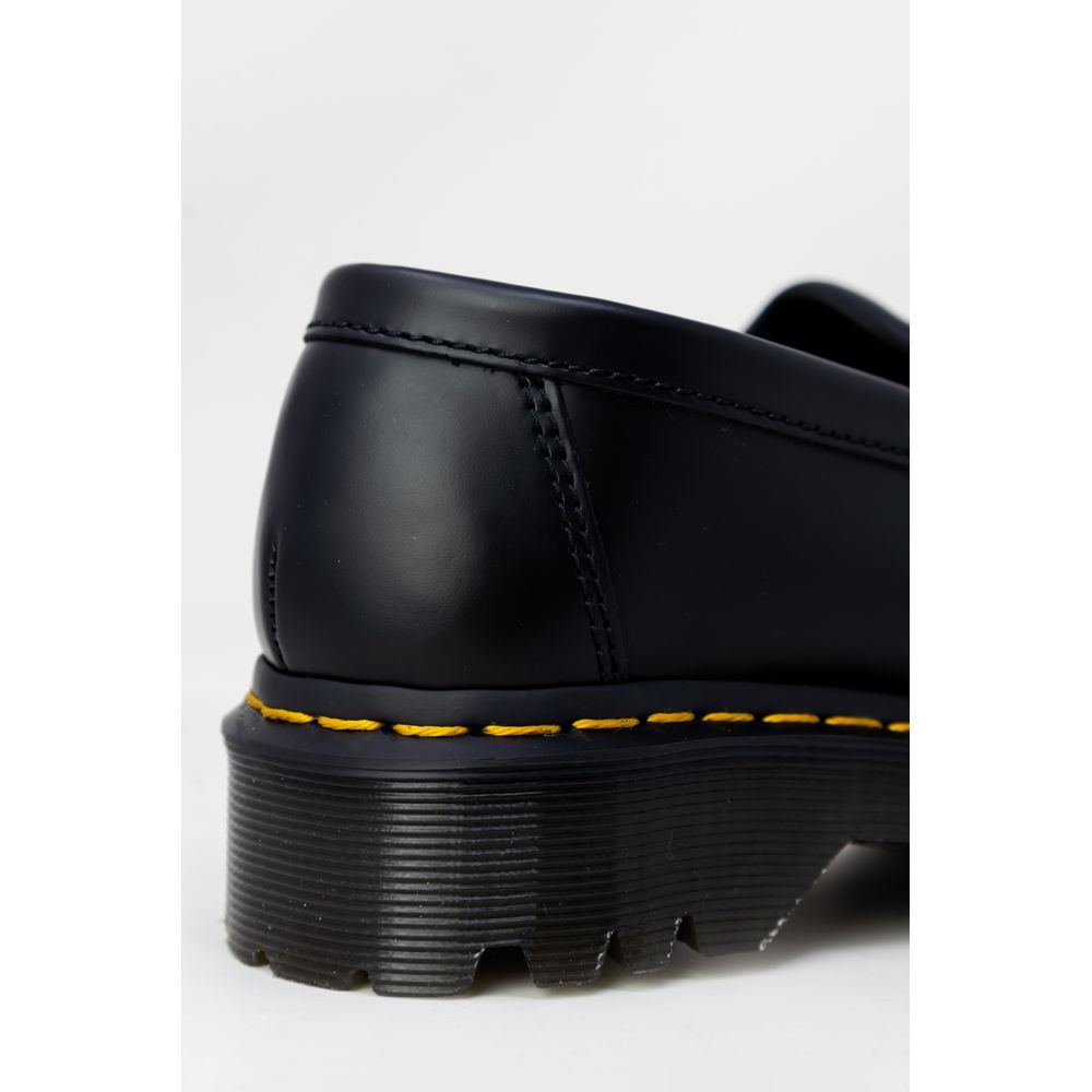 Zapatillas de cuero negras Dr. Martens