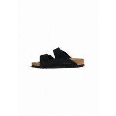 Sandalia de ante negra Birkenstock