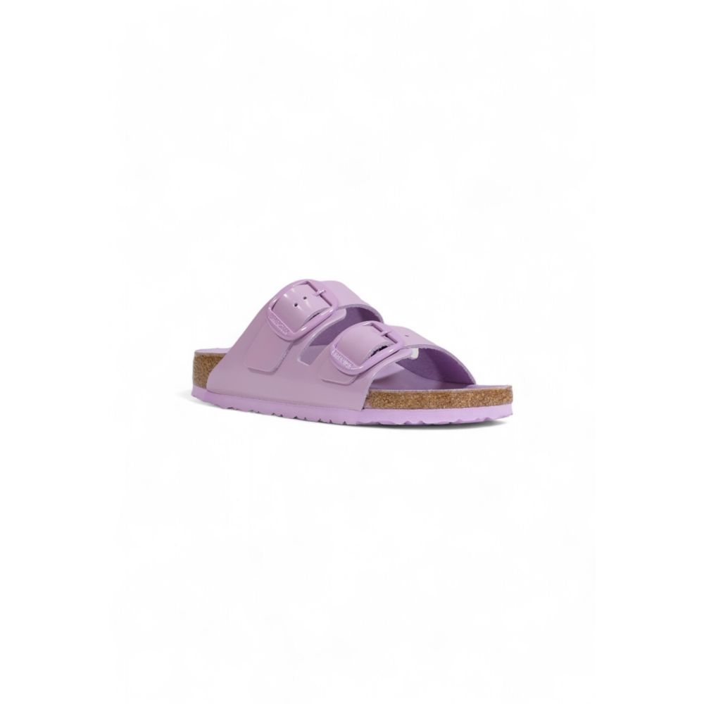 Sandalia morada de cuero vegano Birkenstock