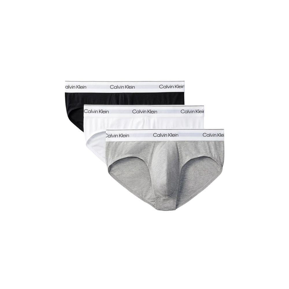 Ropa interior de algodón gris Calvin Klein Underwear