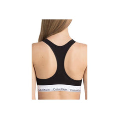 Sujetador de algodón negro de Calvin Klein Underwear