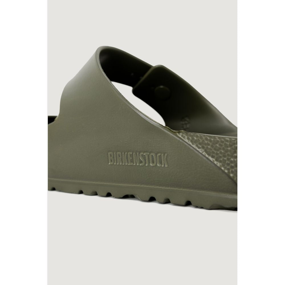 Sandalia de plástico verde Birkenstock