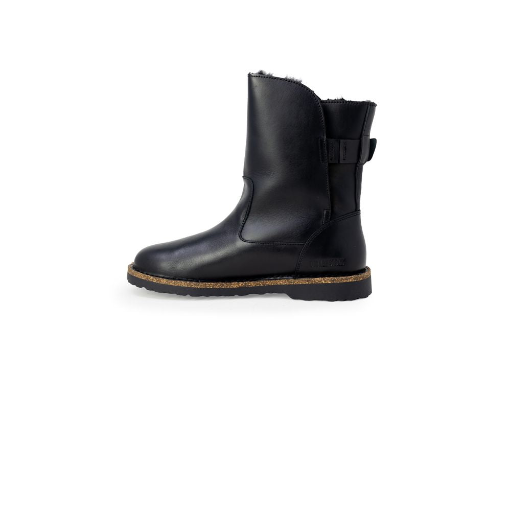 Bota de cuero negra Birkenstock
