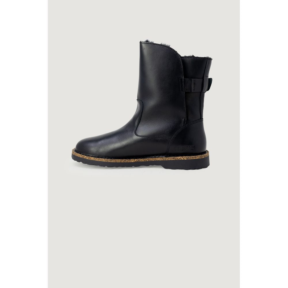 Bota de cuero negra Birkenstock