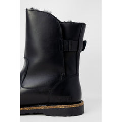 Bota de cuero negra Birkenstock