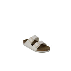 Sandalia sintética color crema de Birkenstock