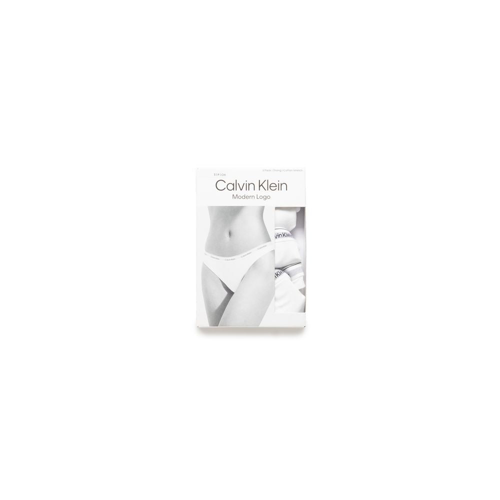 Ropa interior de algodón blanco Calvin Klein Underwear