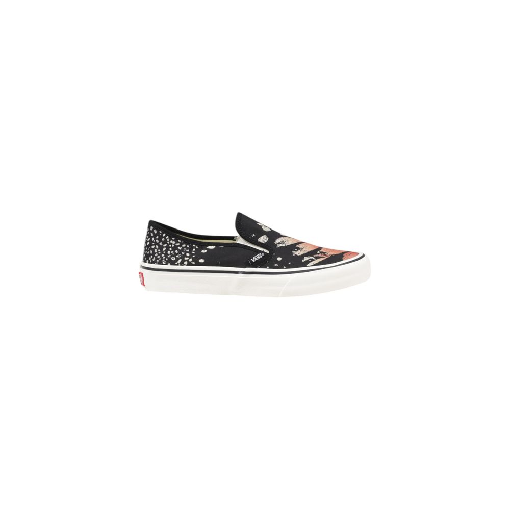 Zapatillas de cuero negras Vans
