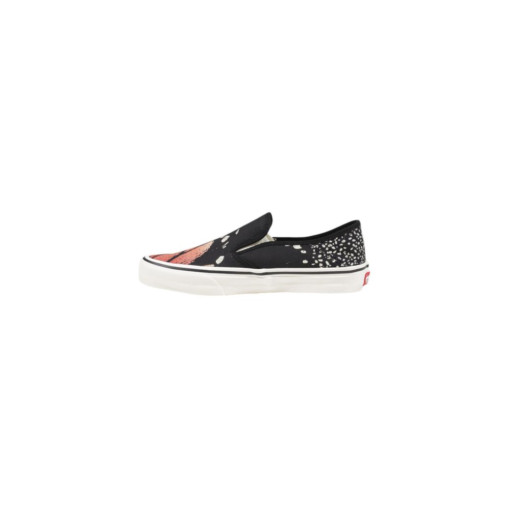 Zapatillas de cuero negras Vans
