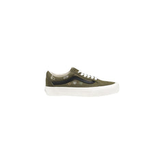 Zapatillas de cuero verde Vans