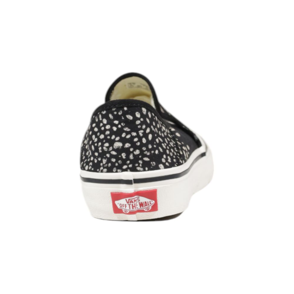 Zapatillas de cuero negras Vans