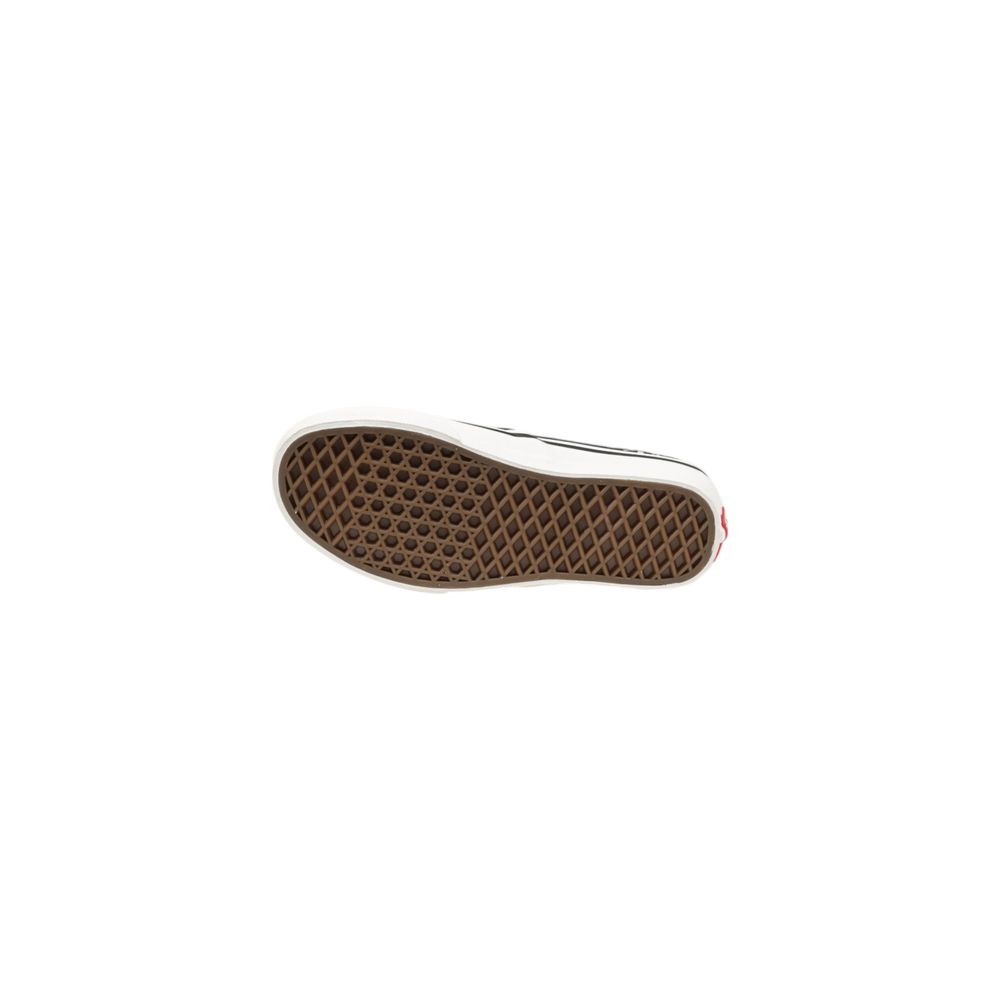 Zapatillas de cuero negras Vans