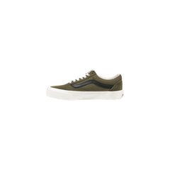 Zapatillas de cuero verde Vans