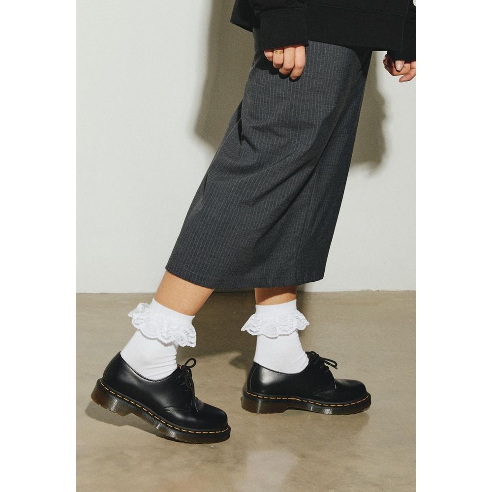 Mallas y calcetines de poliéster blancos Dr. Martens
