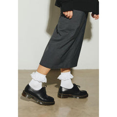 Mallas y calcetines de poliéster blancos Dr. Martens