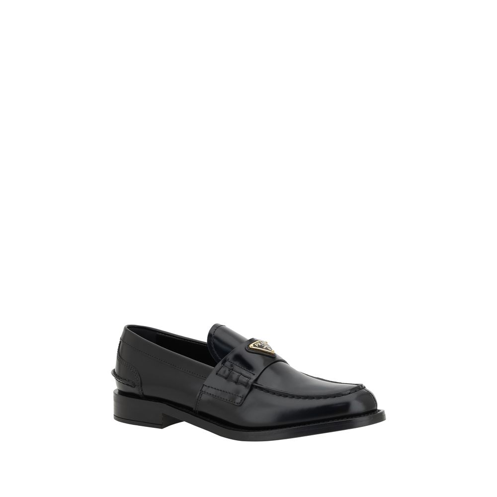 Mocasines con el logotipo de Prada