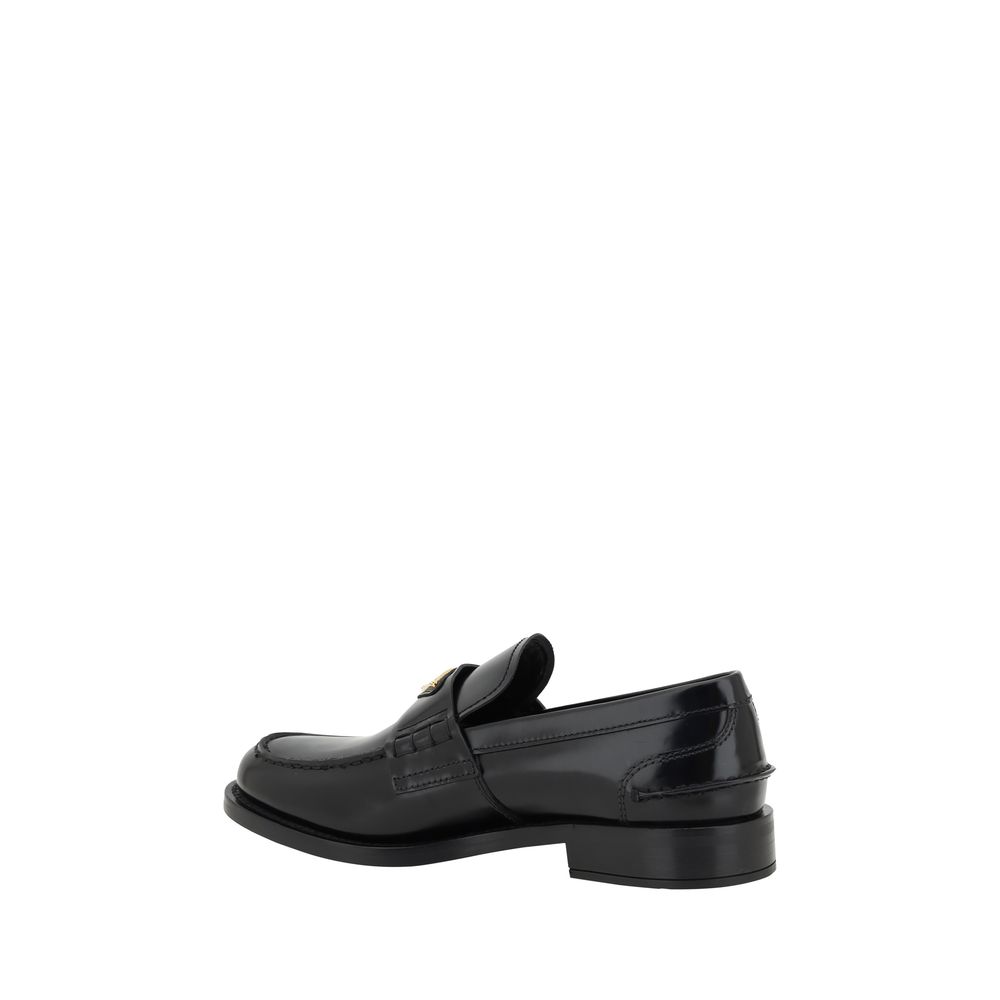Mocasines con el logotipo de Prada