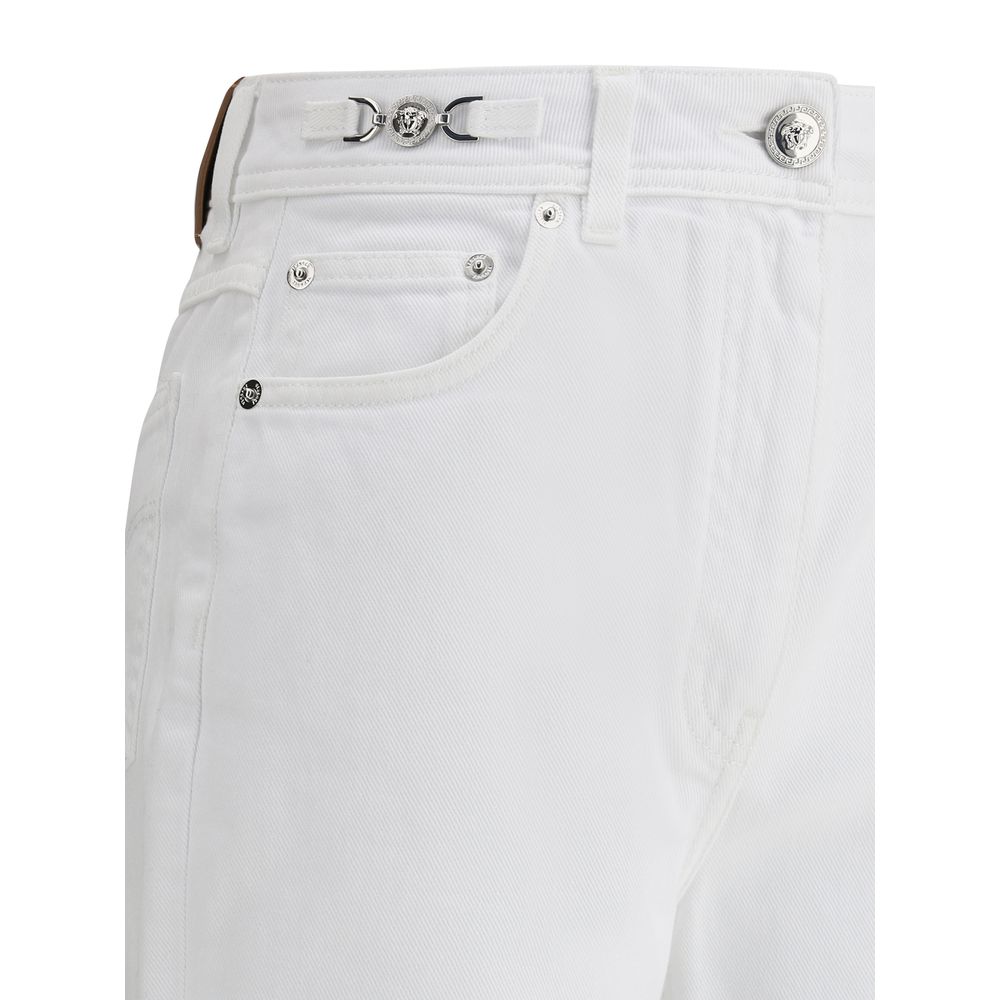 Vaqueros blancos de Versace