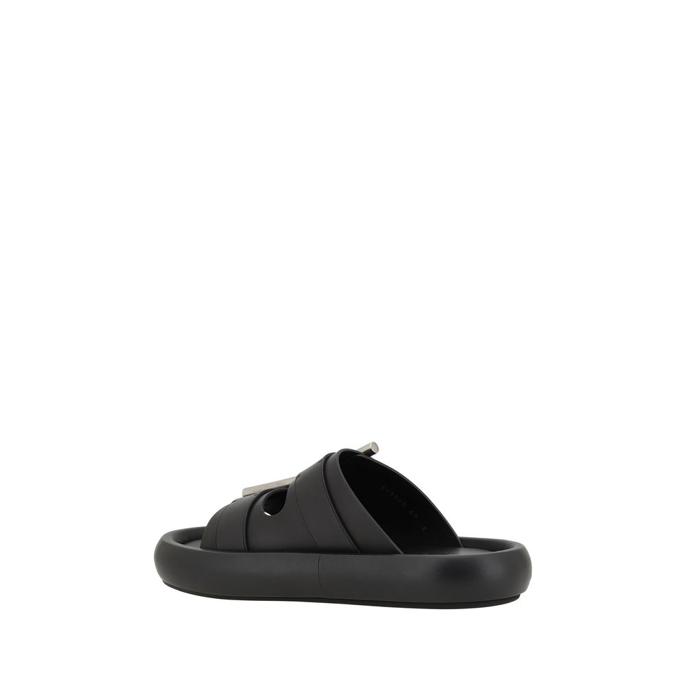 Sandalias de cuero de Alexander McQueen