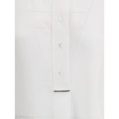 Brunello Cucinelli Camisa semitransparente