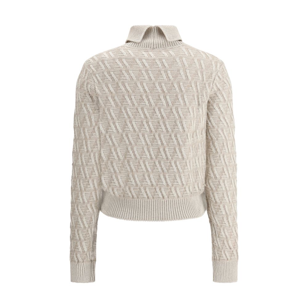 Suéter de cuello alto Fendi