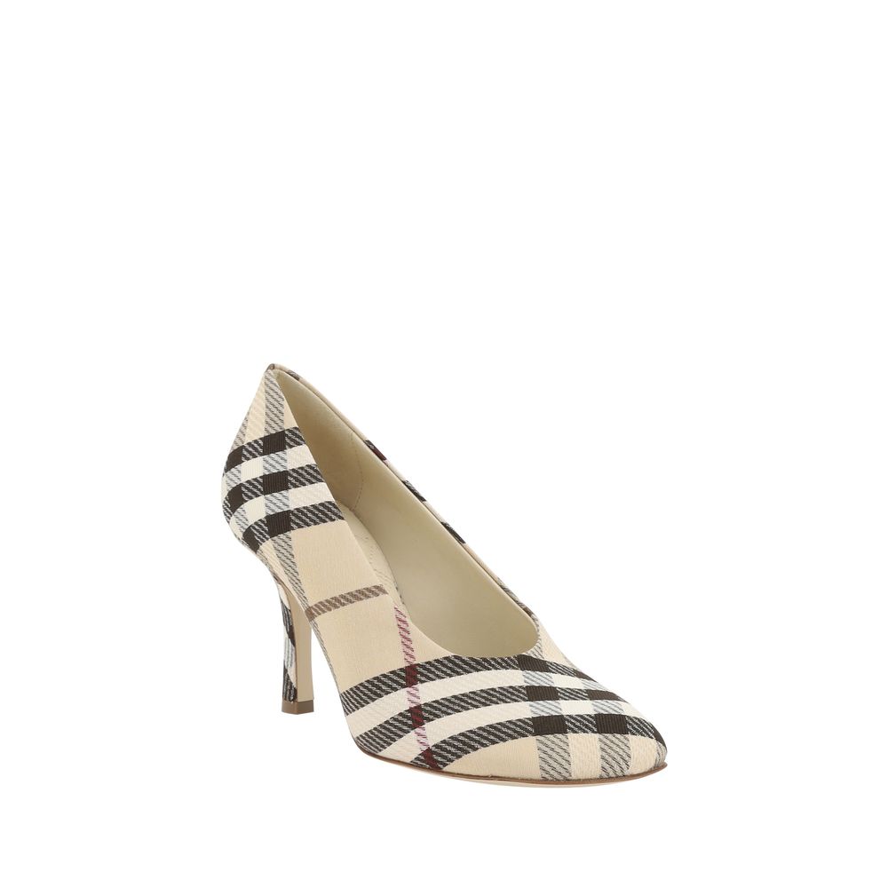 Zapatos de tacón para bebé Burberry Archivio Check
