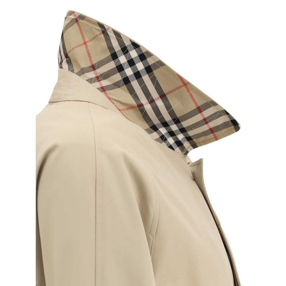Abrigo de botonadura sencilla de Burberry