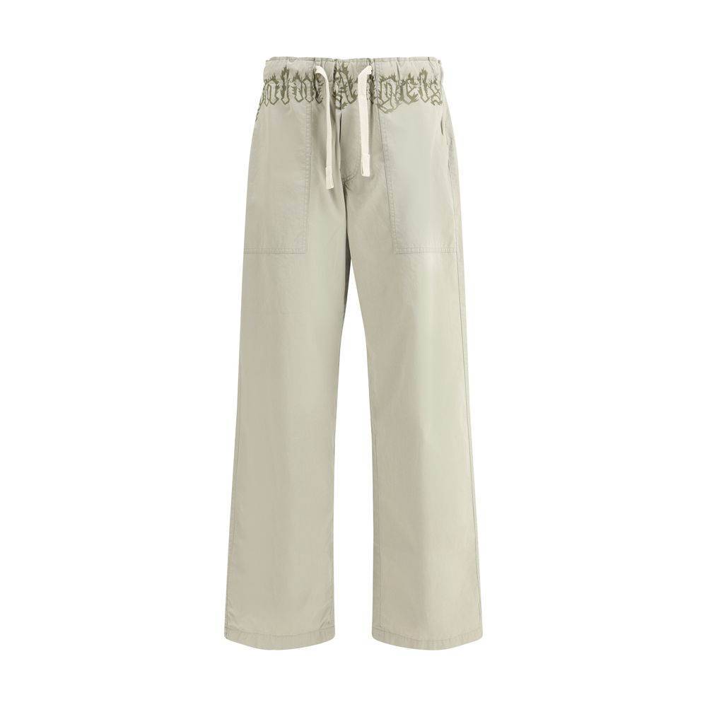 Pantalones de cintura alta Palm Angels