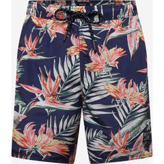 Traje de baño de poliéster azul Superdry