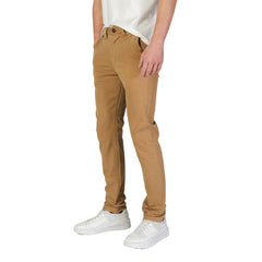 Vaqueros y pantalón de algodón beige Superdry
