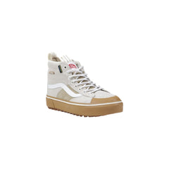Zapatillas Vans de cuero beige