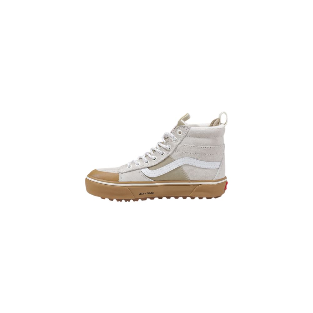 Zapatillas Vans de cuero beige