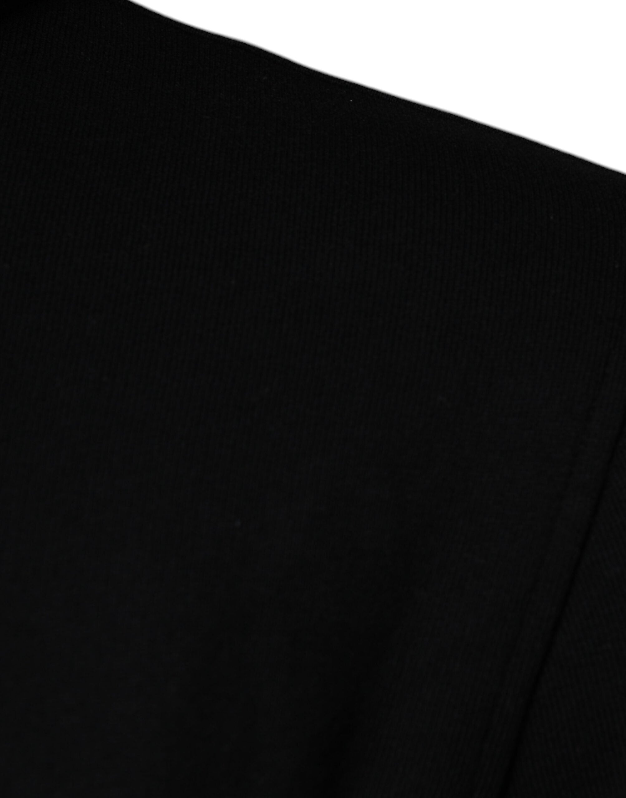 Sudadera con capucha y estampado de Medusa en algodón negro de Versace