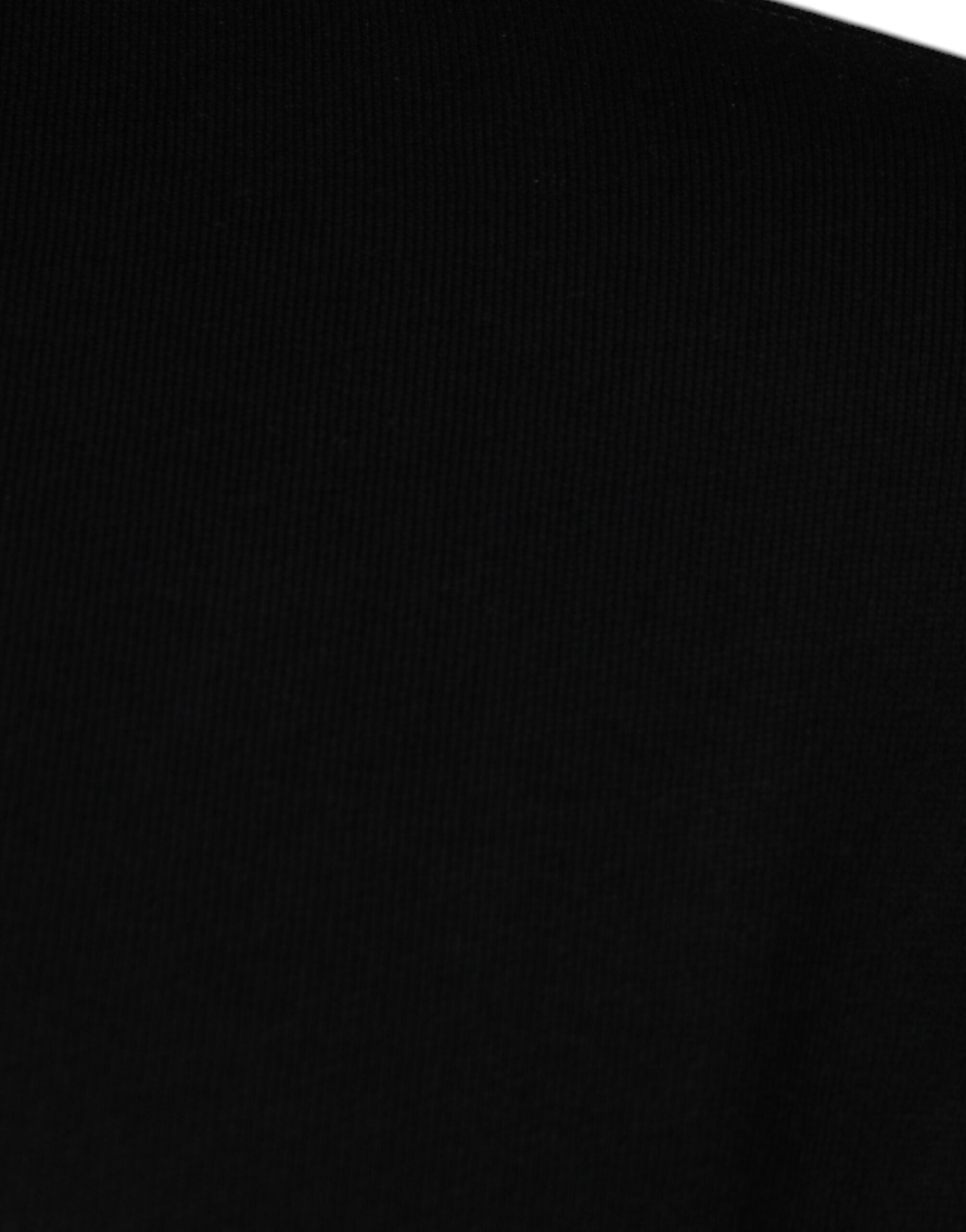 Sudadera con cuello redondo de polar Medusa negra de Versace para hombre