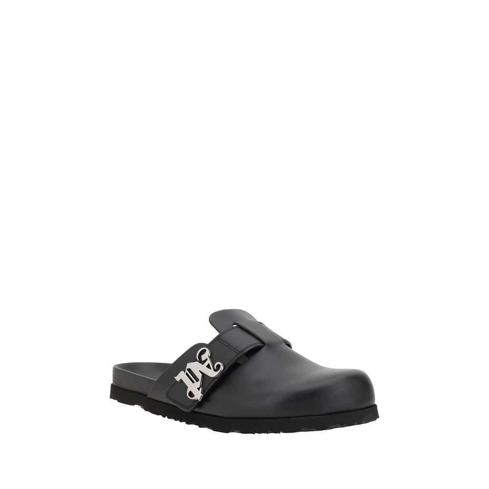 Mules de cuero Palm Angels
