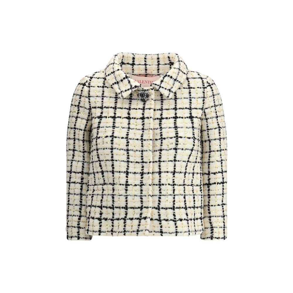 Chaqueta de tweed con lentejuelas de Valentino