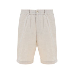 Pantalones cortos de lino Brunello Cucinelli