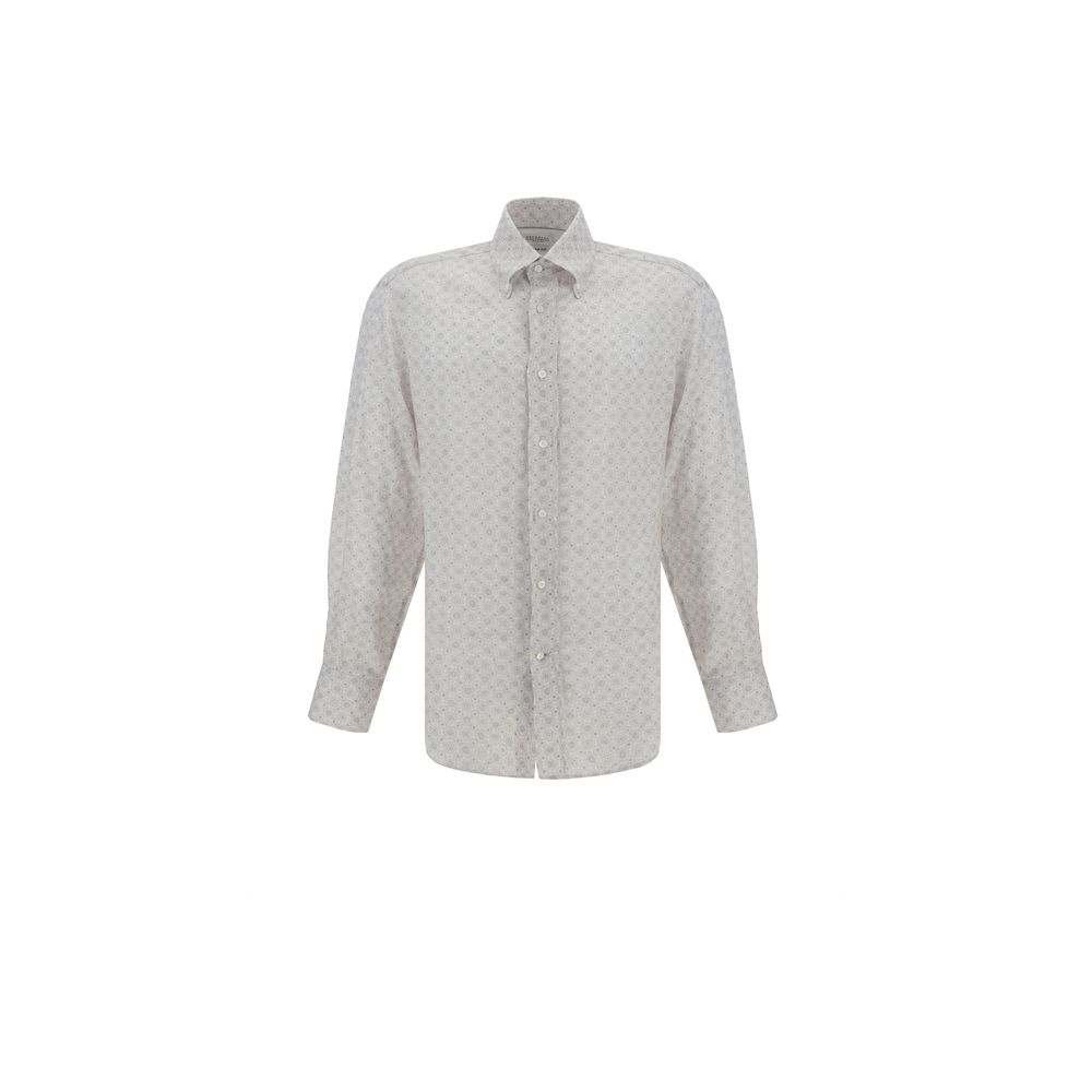 Brunello Cucinelli Camisa De Lino
