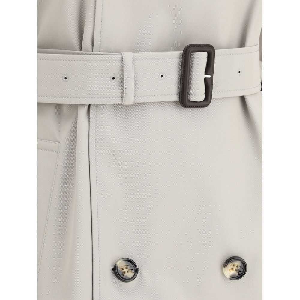 Chaqueta gabardina con botones de Burberry