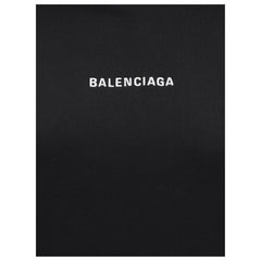 Sudadera con capucha del logotipo de Balenciaga