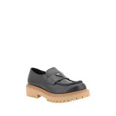 Mocasines de cuero Prada