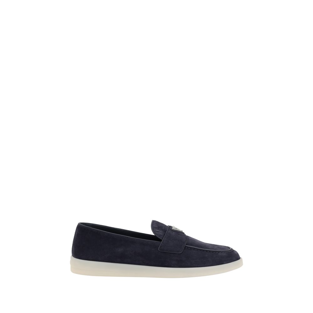 Mocasines de gamuza Prada