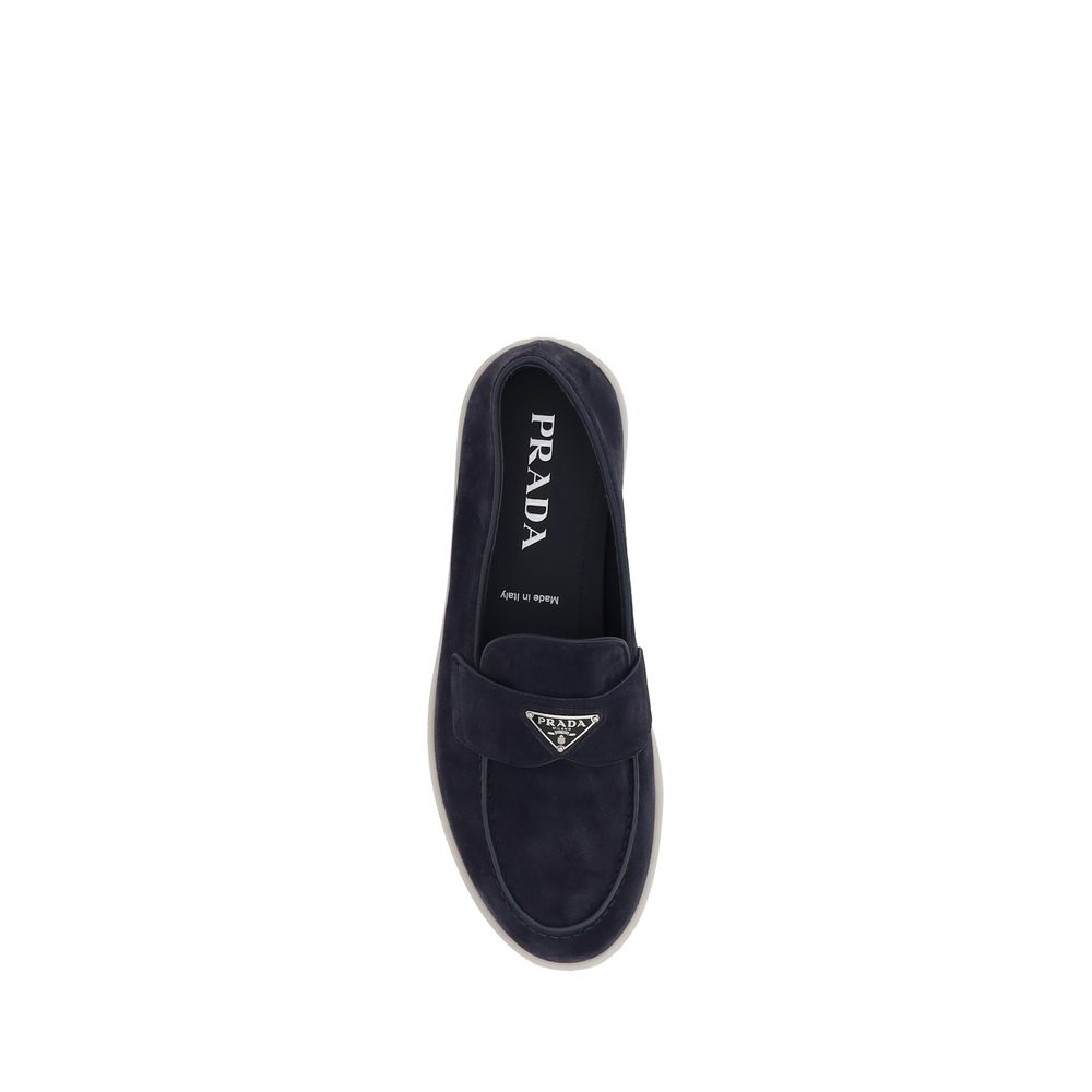 Mocasines de gamuza Prada