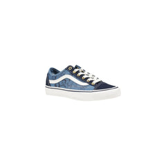Zapatillas Vans de piel de ante azul